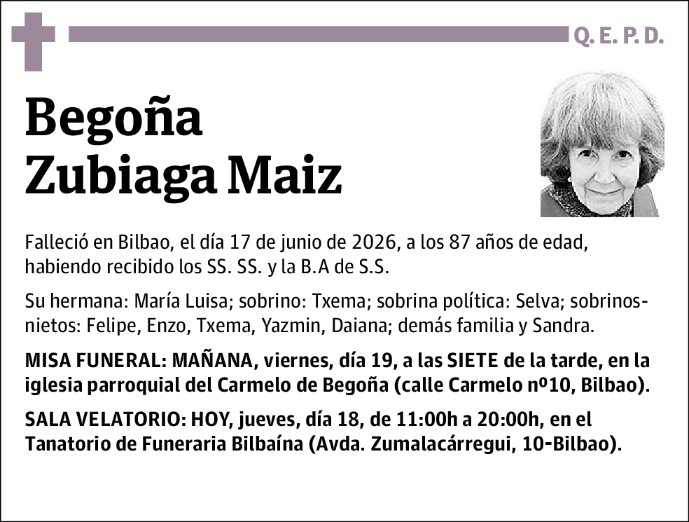 Begoña Zubiaga Maiz