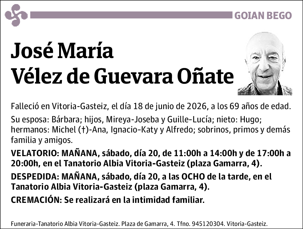 José María Vélez de Guevara Oñate