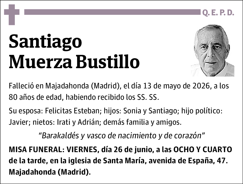 Santiago Muerza Bustillo