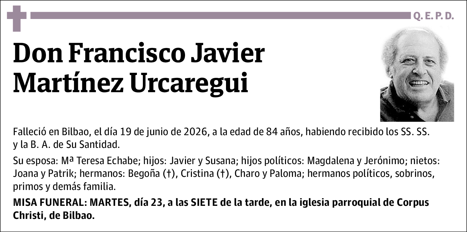 Francisco Javier Martínez Urcaregui