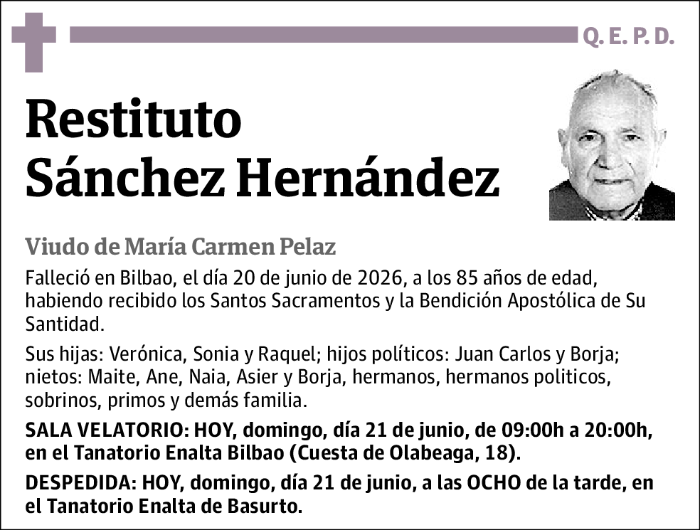 Restituto Sánchez Hernández