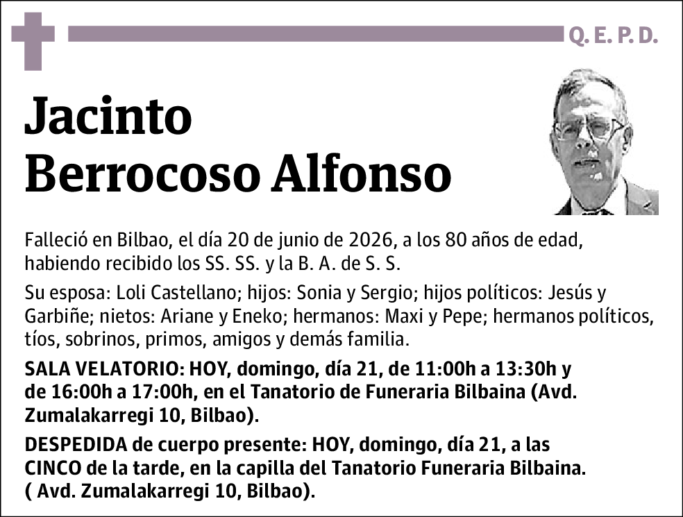 Jacinto Berrocoso Alfonso