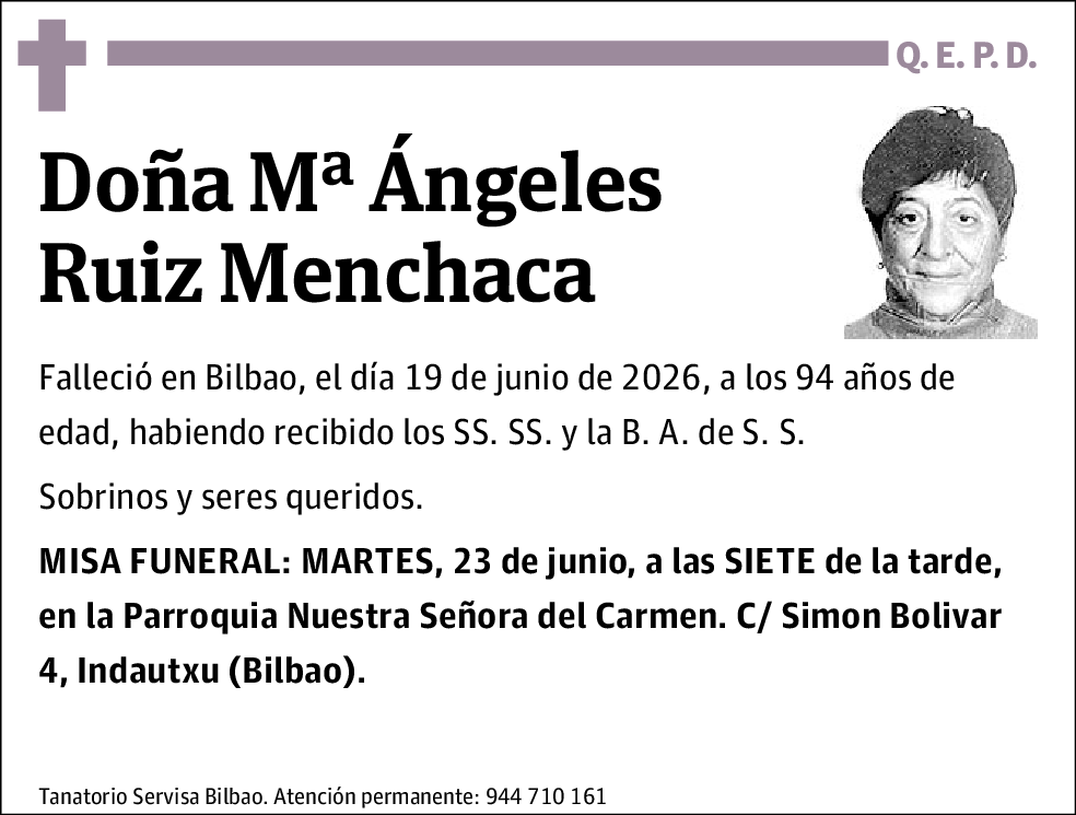 Mª Ángeles Ruiz Menchaca