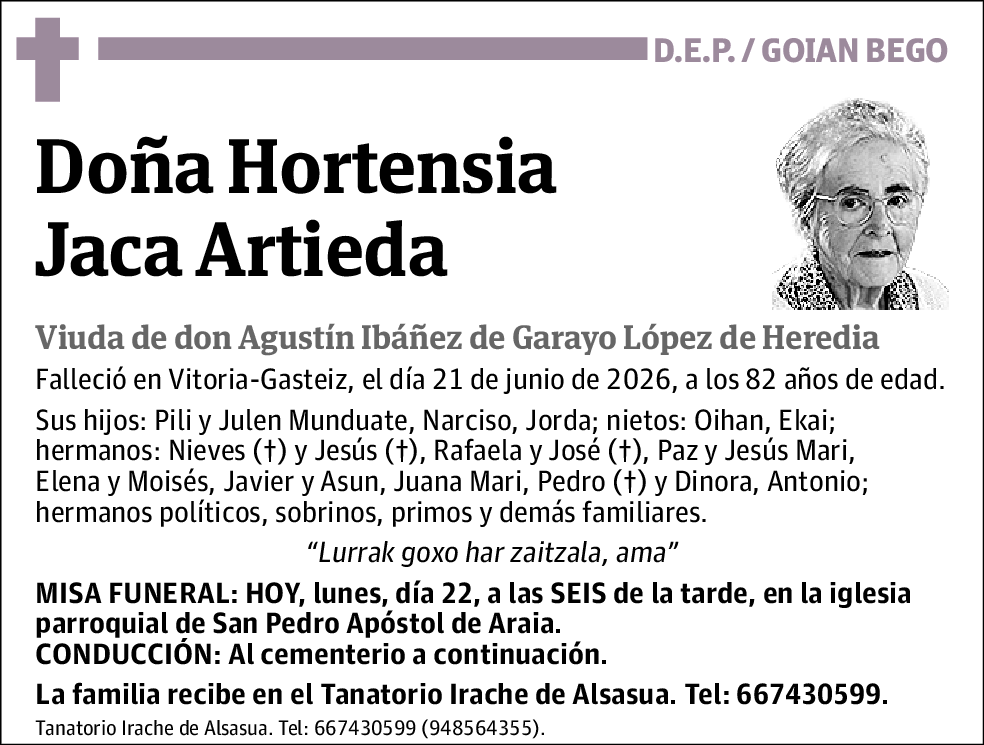Hortensia Jaca Artieda