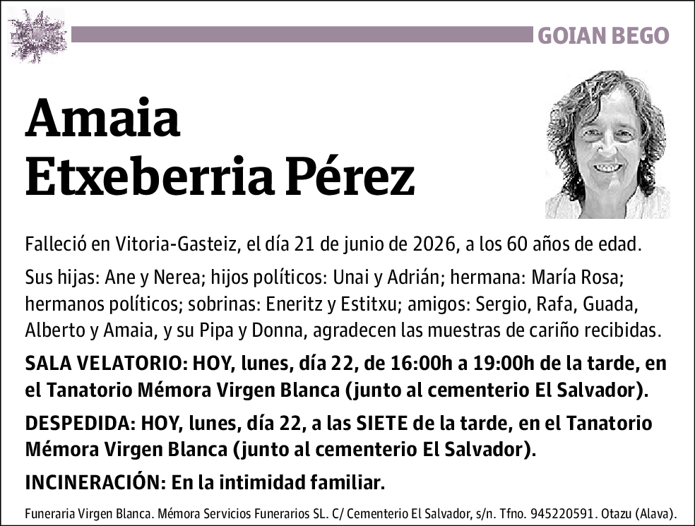 Amaia Etxeberria Pérez
