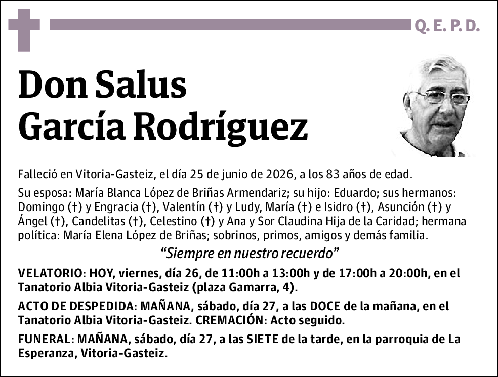 Salus García Rodríguez