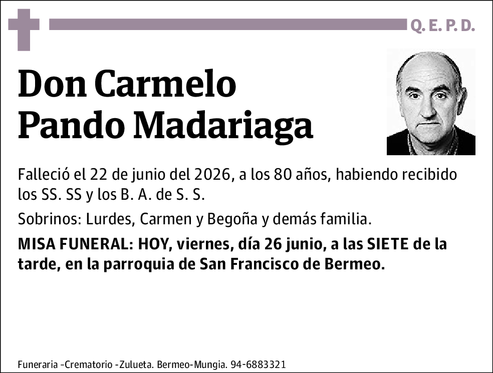 Carmelo Pando Madariaga