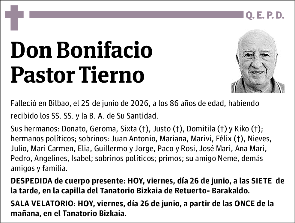 Bonifacio Pastor Tierno