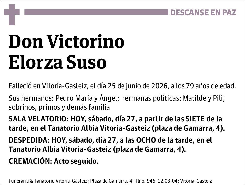 Victorino Elorza Suso