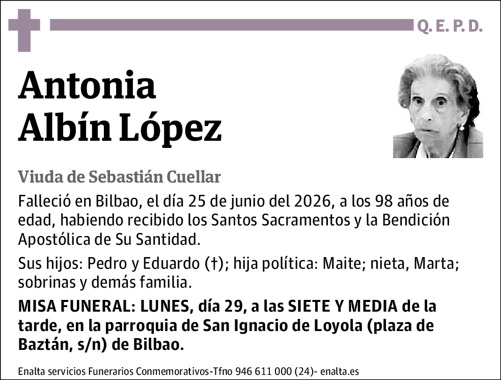 Antonia Albín López