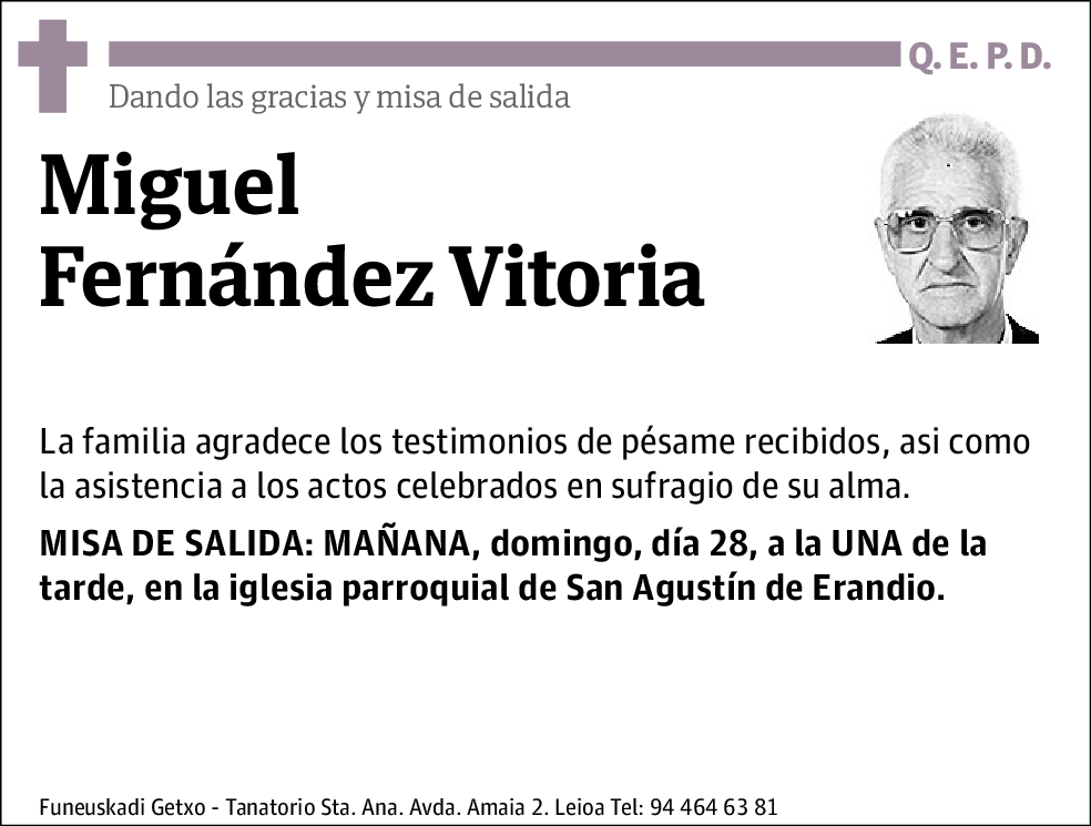 Miguel Fernández Vitoria