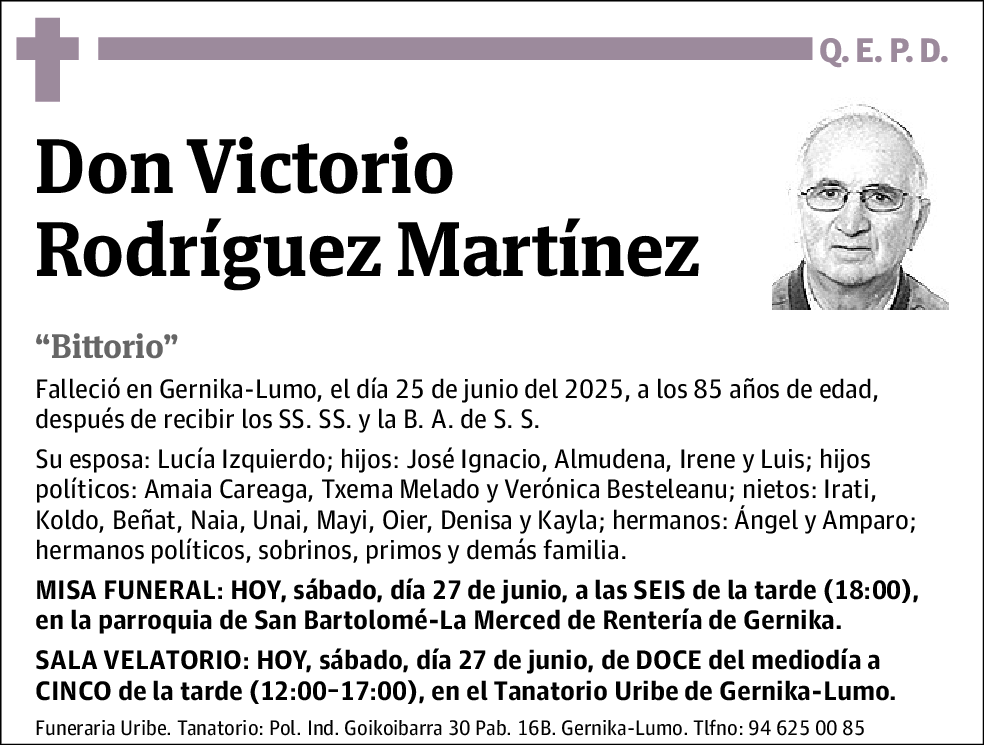 Victorio Rodríguez Martínez