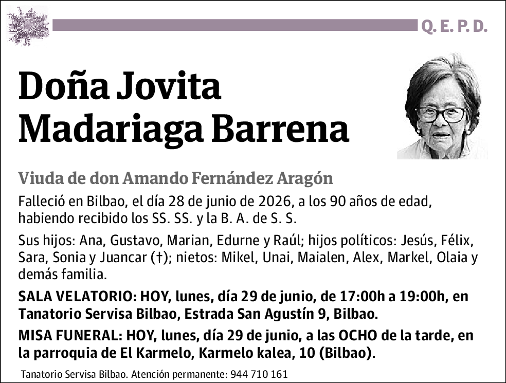 Jovita Madariaga Barrena