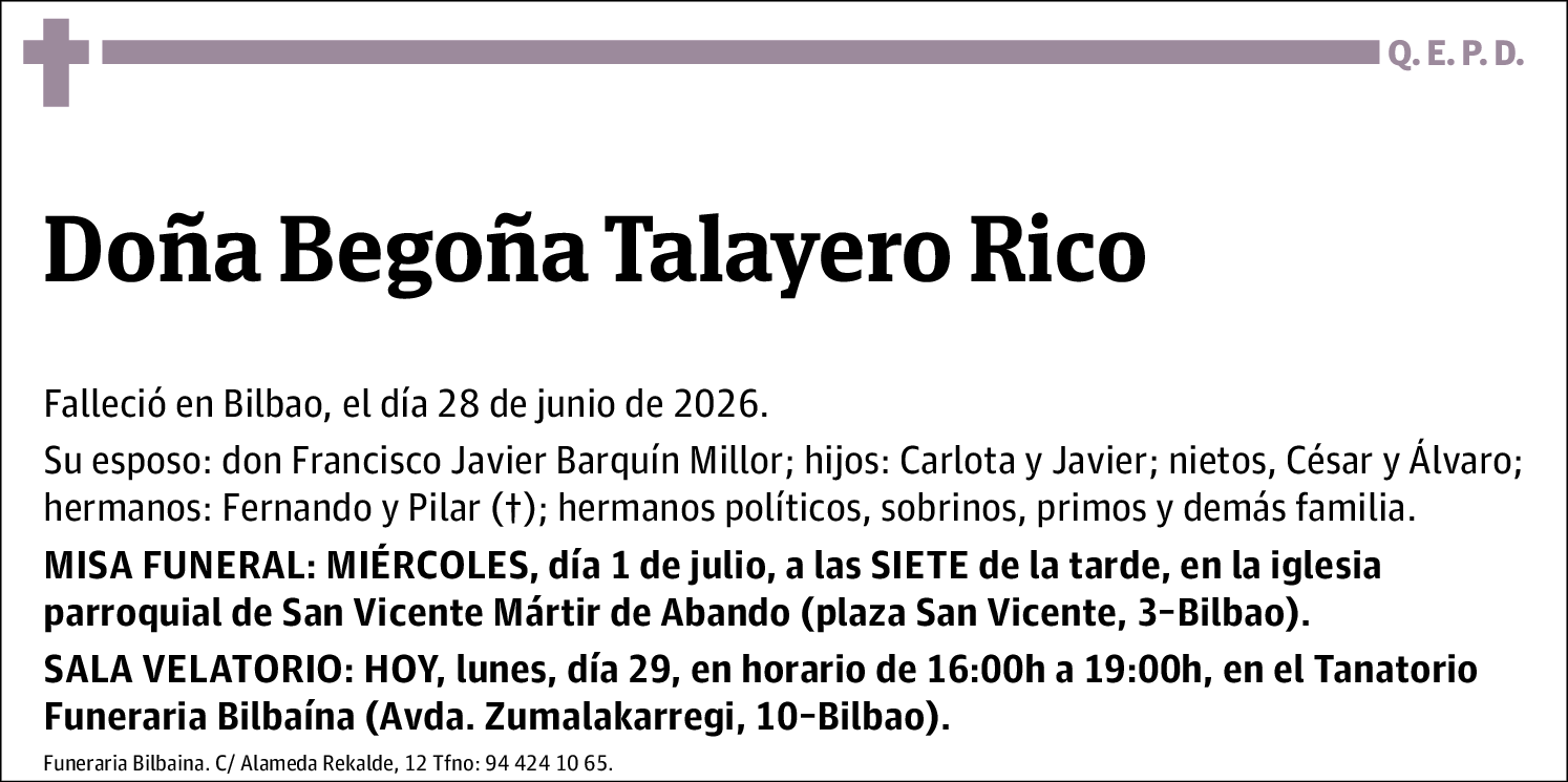 Begoña Talayero Rico