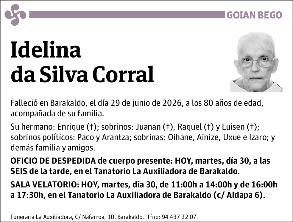 Idelina da Silva Corral