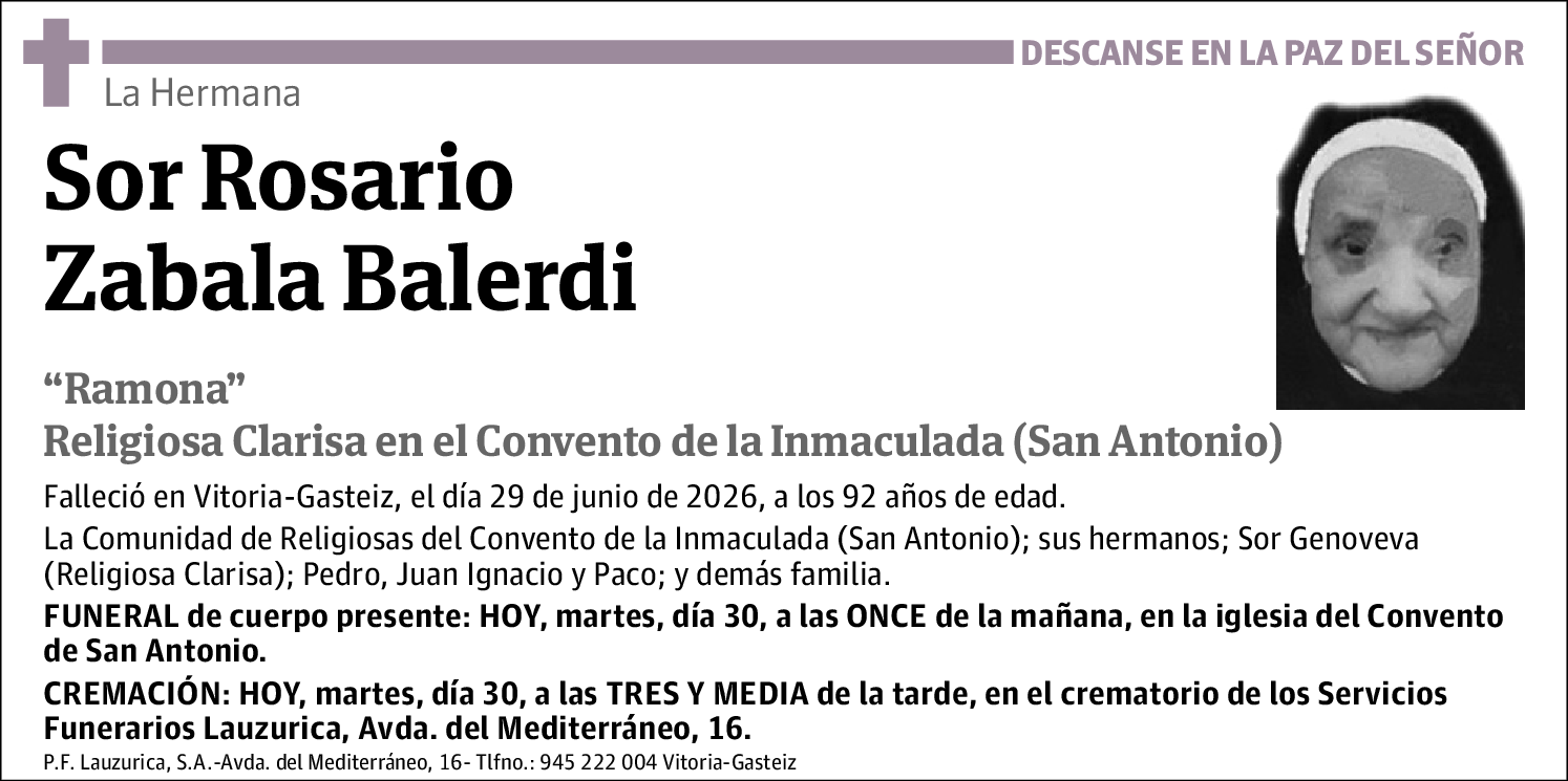 Rosario Zabala Balerdi