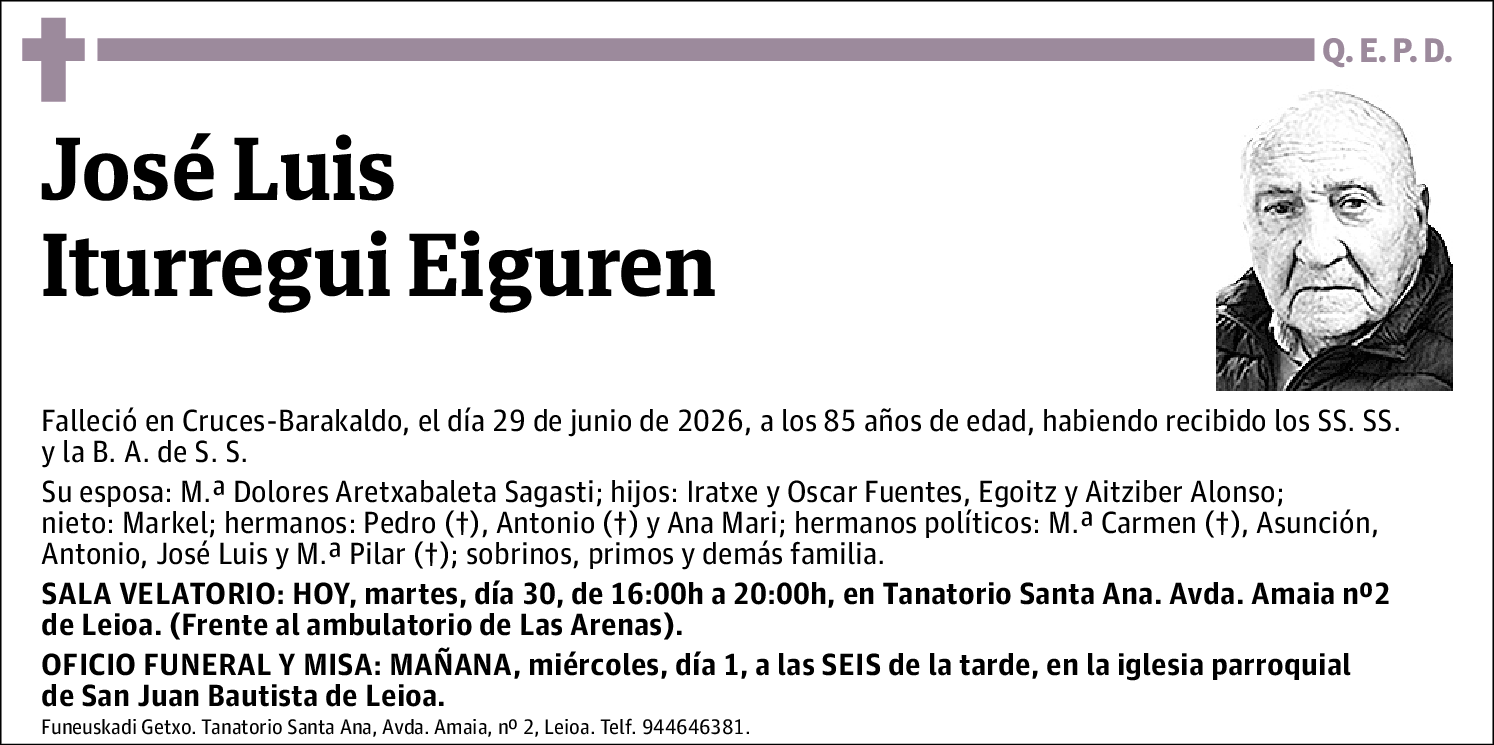 José Luis Iturregui Eiguren