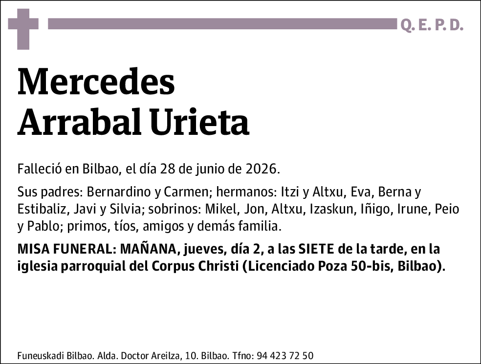 Mercedes Arrabal Urieta