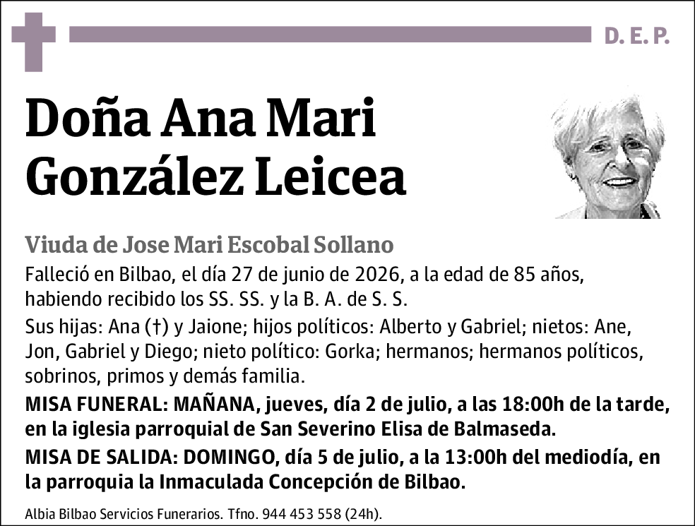 Ana Maria González Leicea