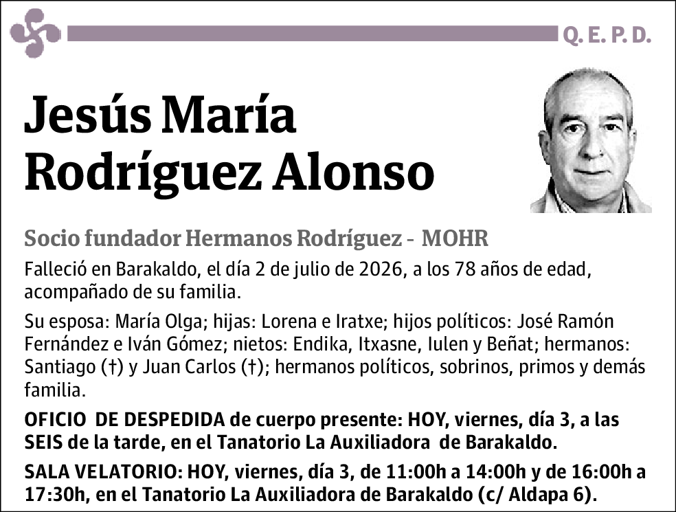 Jesús María Rodríguez Alonso