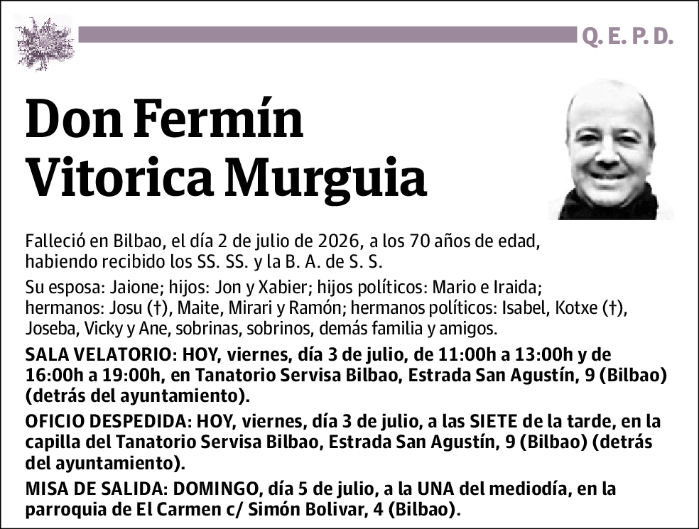 Fermín Vitorica Murguia