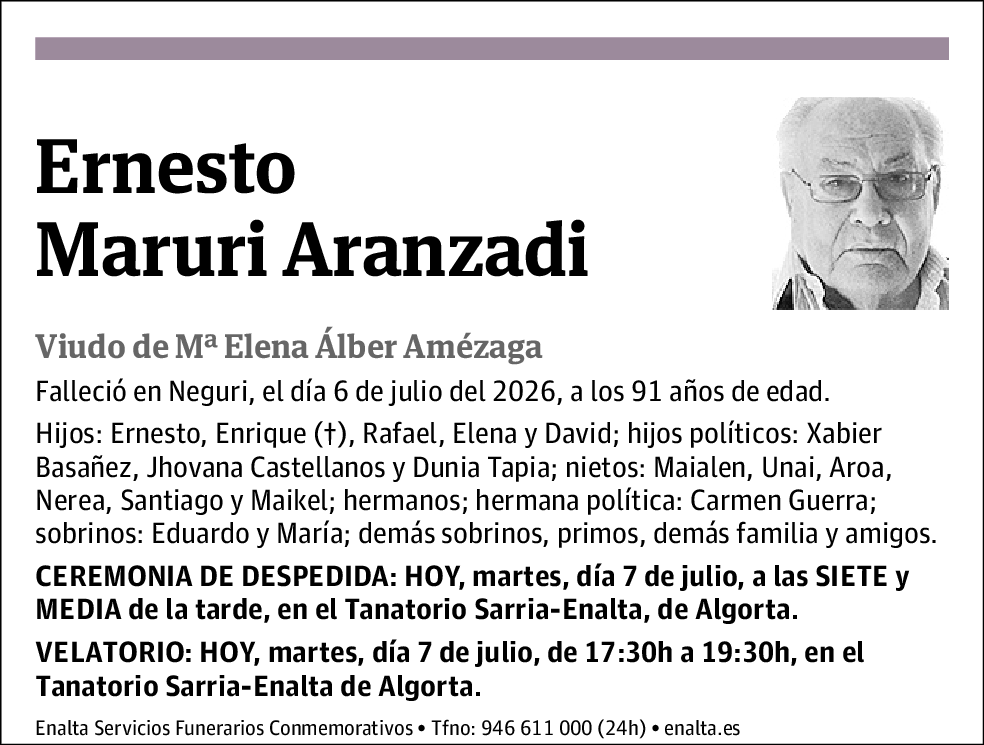Ernesto Maruri Aranzadi
