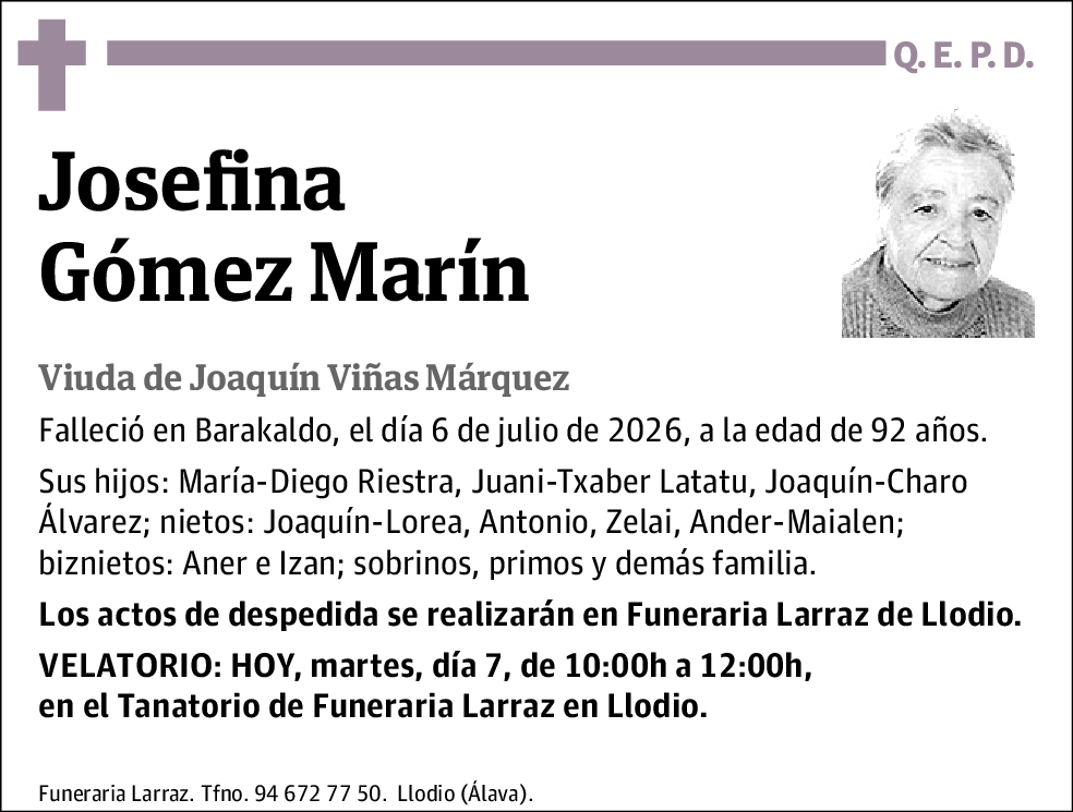 Josefina Gómez Marín