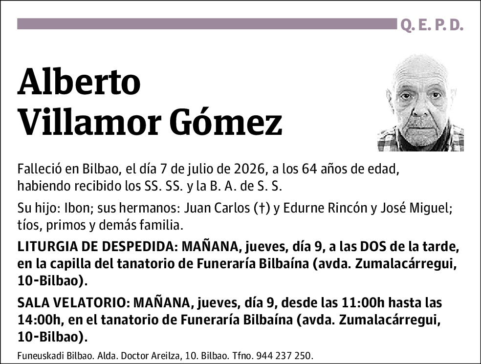Alberto Villamor Gómez