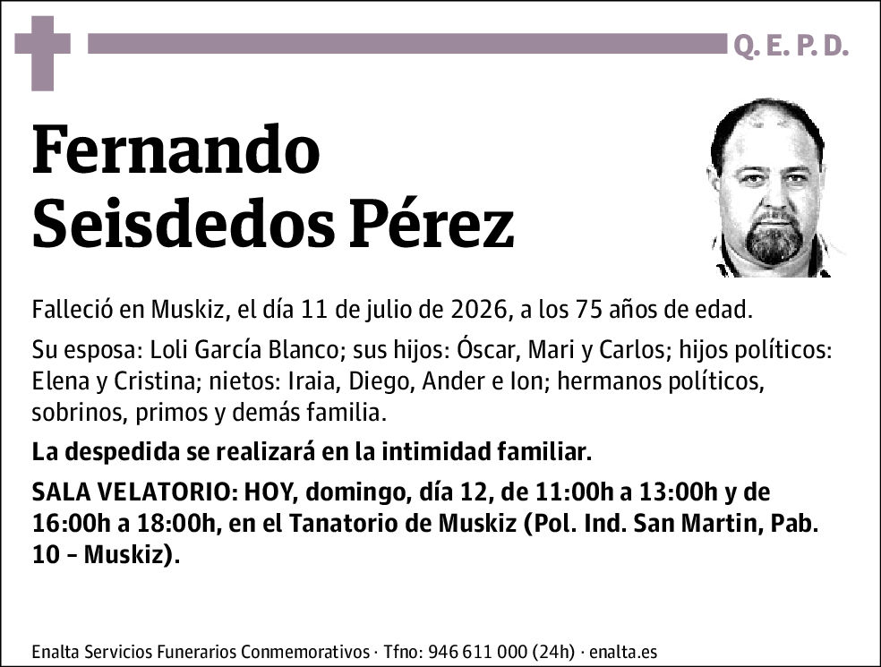 Fernando Seisdedos Perez