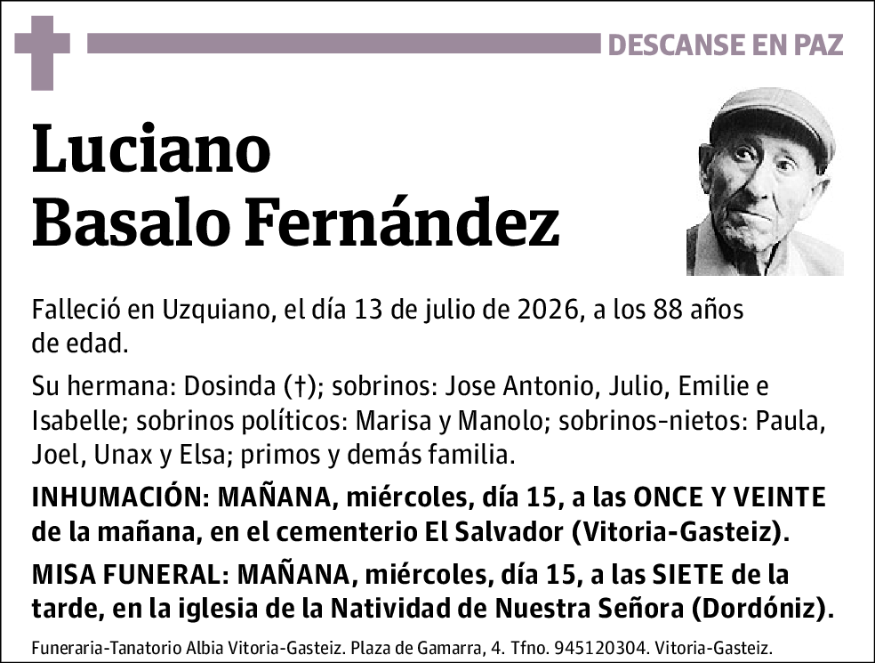 Luciano Basalo Fernández