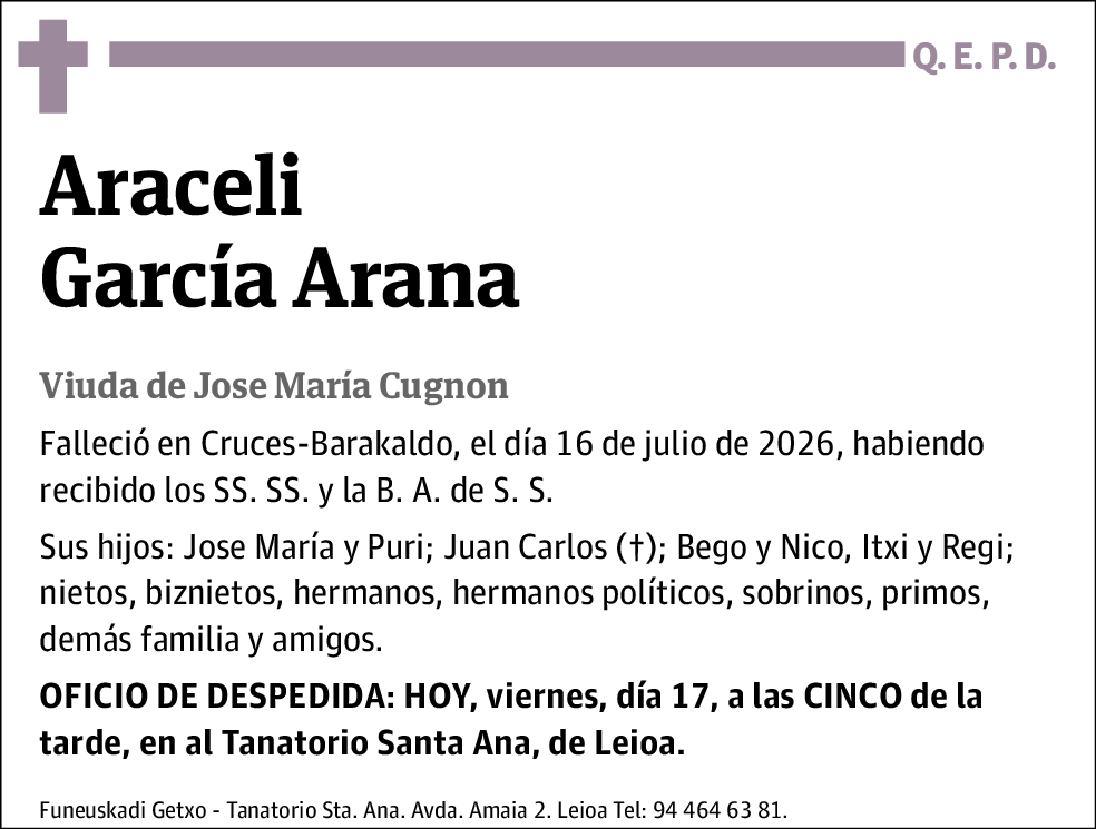 Araceli García Arana