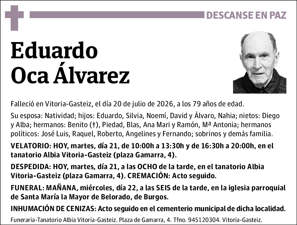Eduardo Oca Álvarez