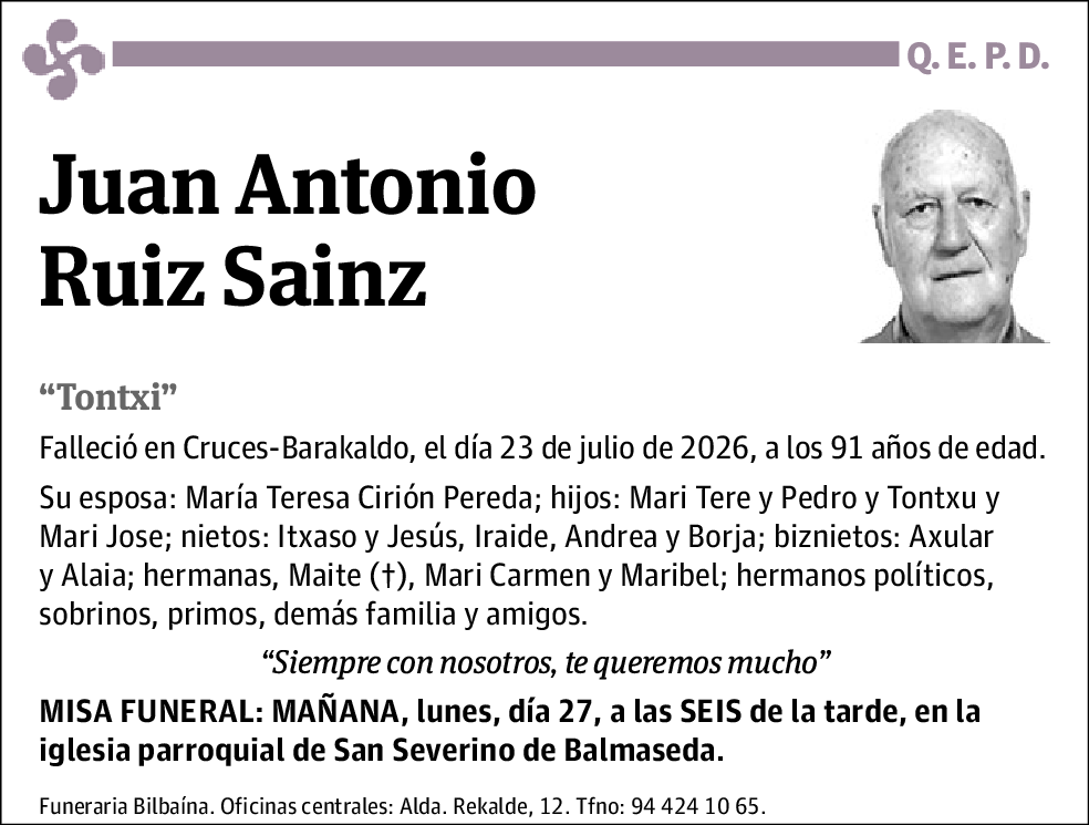 Juan Antonio Ruiz Sainz