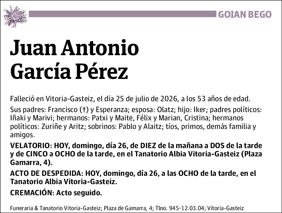 Juan Antonio García Pérez