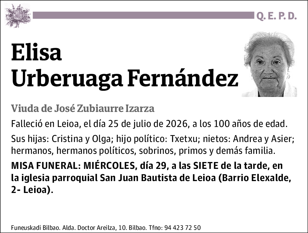 Elisa Urberuaga Fernandez