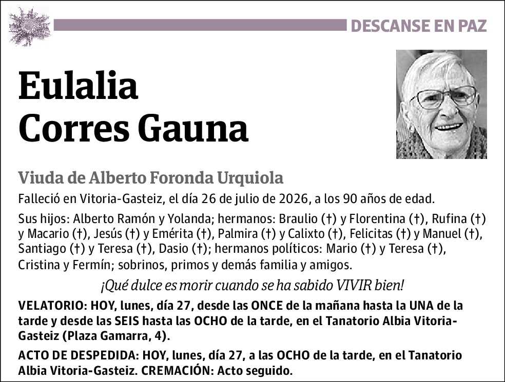 Eulalia Corres Gauna