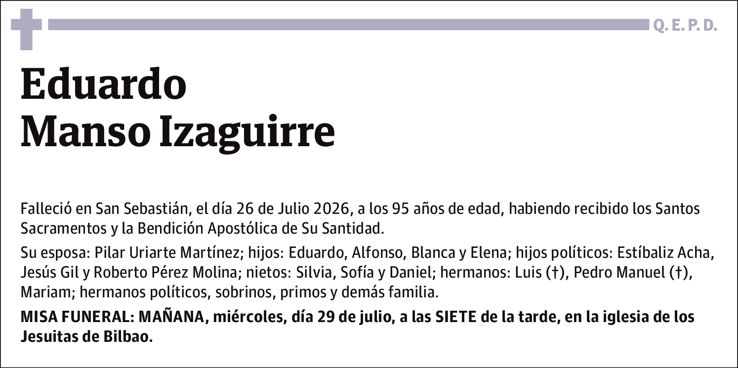 Eduardo Manso Izaguirre