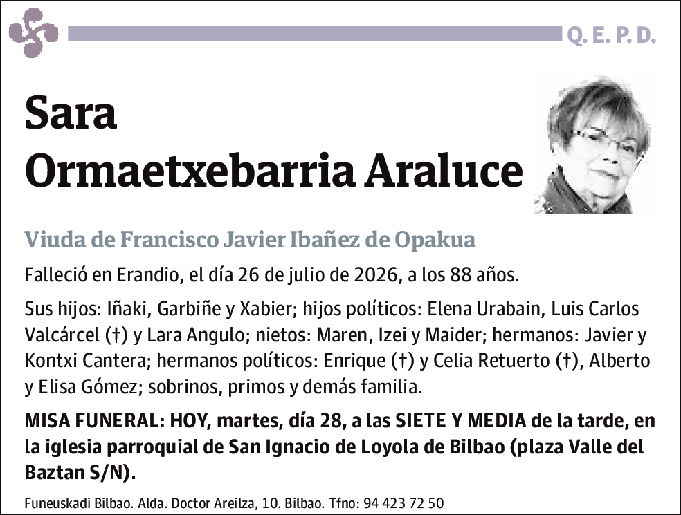 Sara Ormaechevarria Araluce