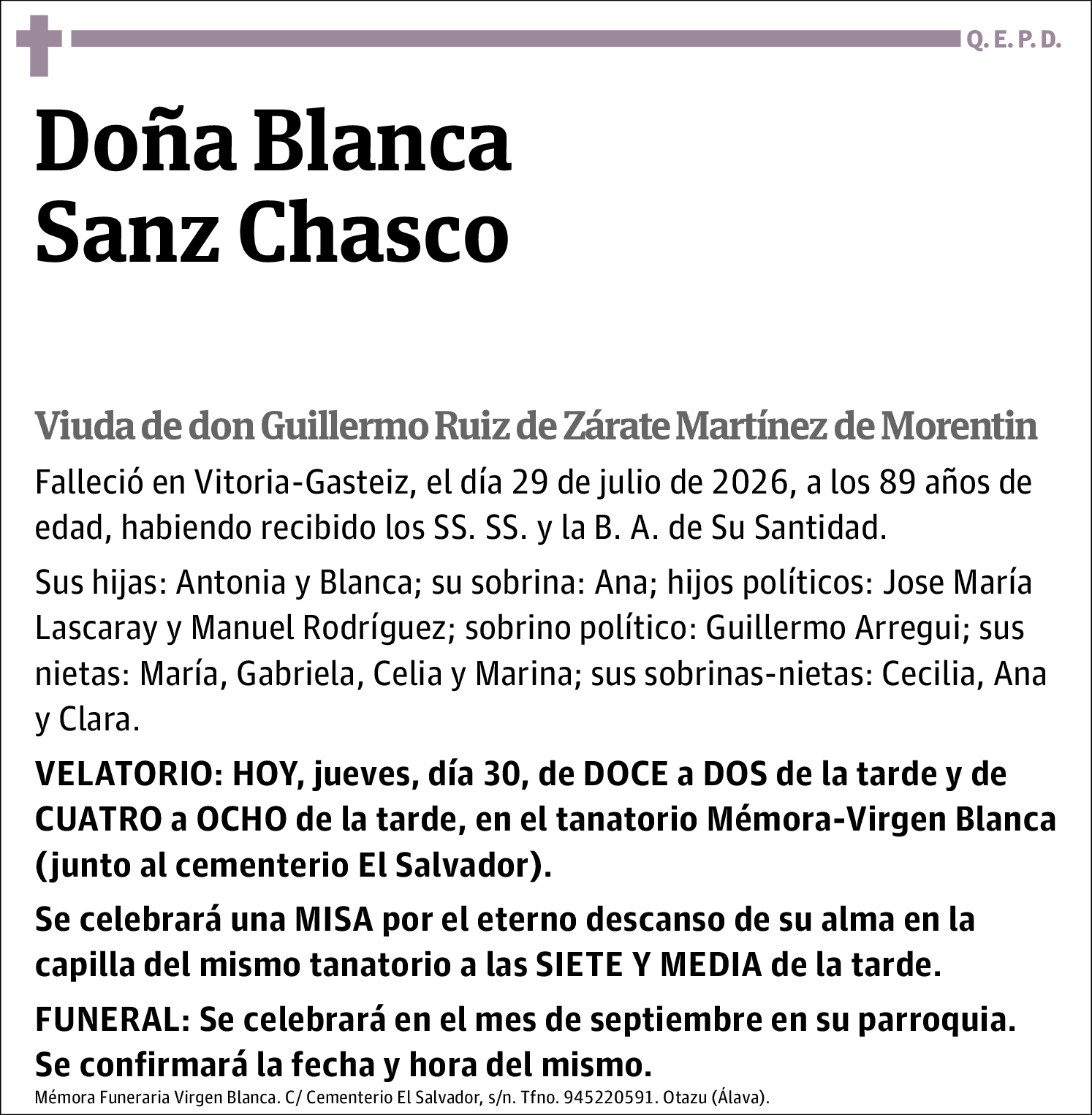 Blanca Sanz Chasco