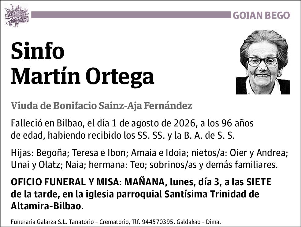 Sinfo Martín Ortega