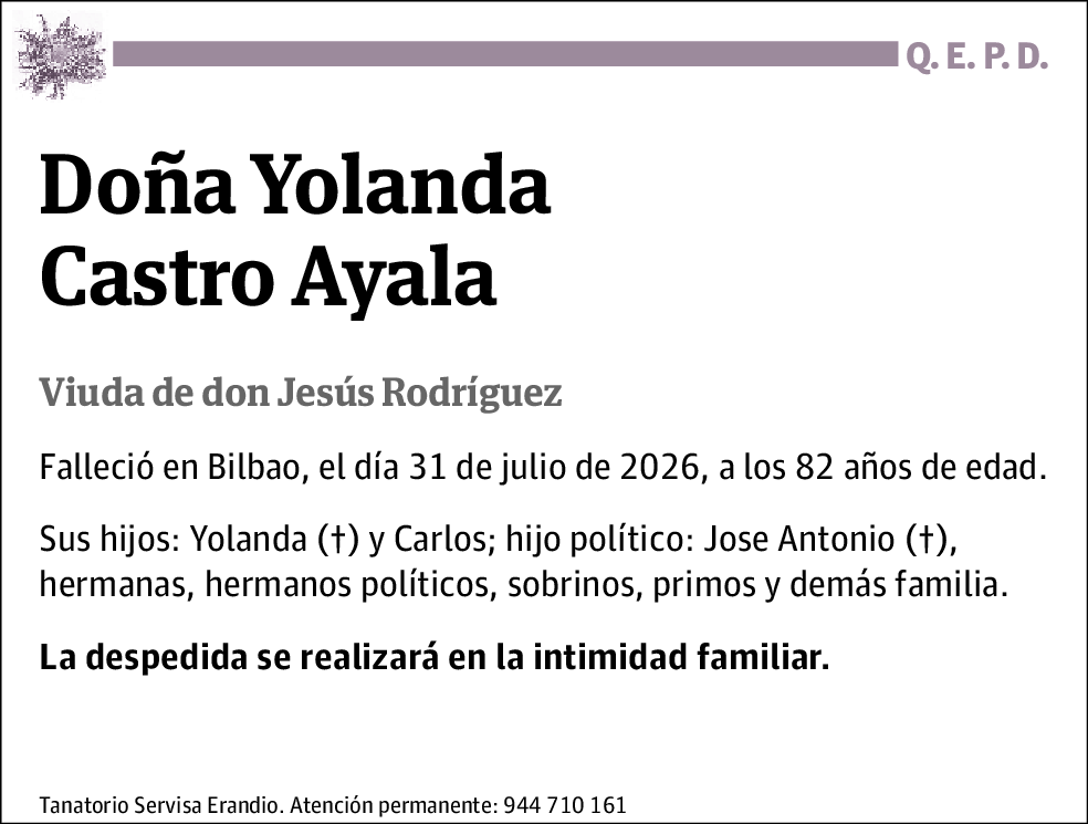 Yolanda Castro Ayala