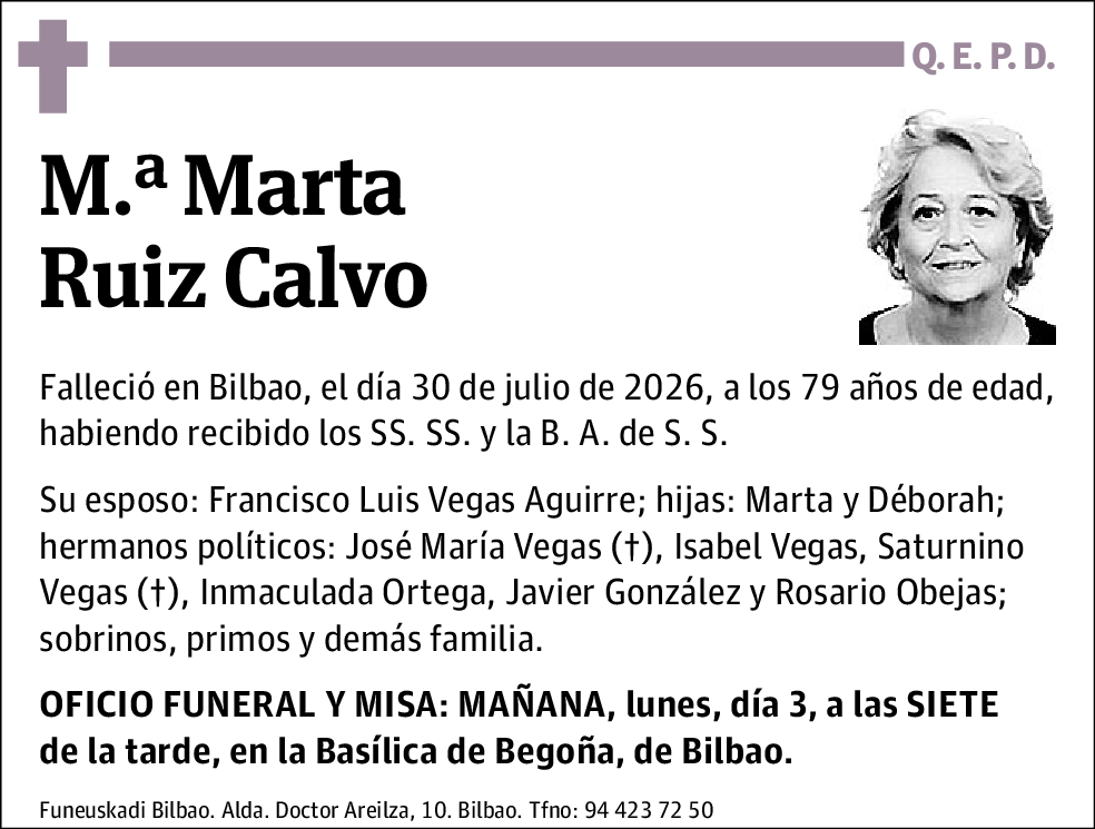 M.ª Marta Ruiz Calvo