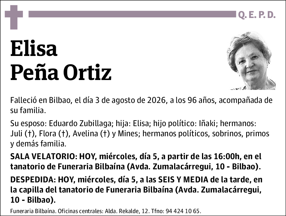 Elisa Peña Ortiz