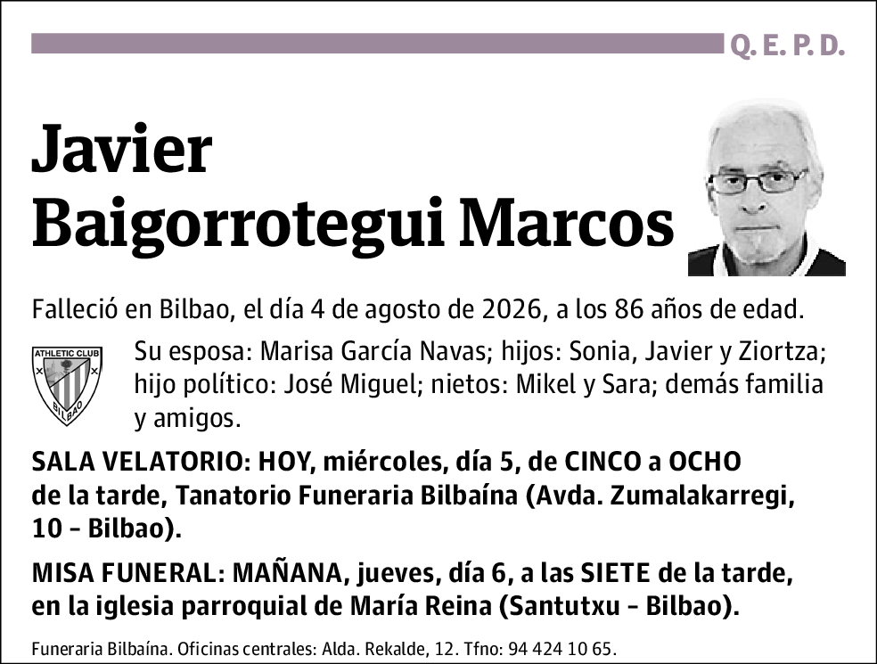 Javier Baigorrotegui Marcos