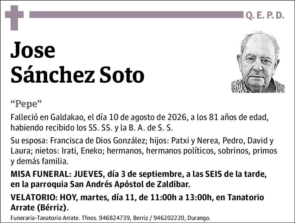 Jose Sánchez Soto