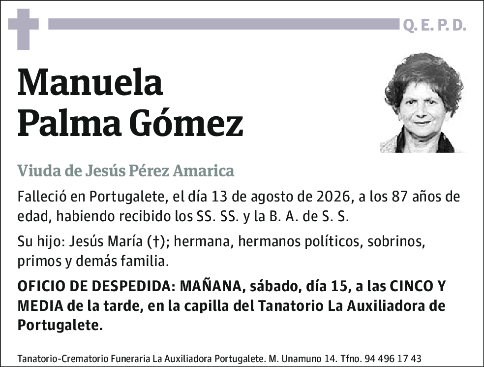 Manuela Palma Gómez