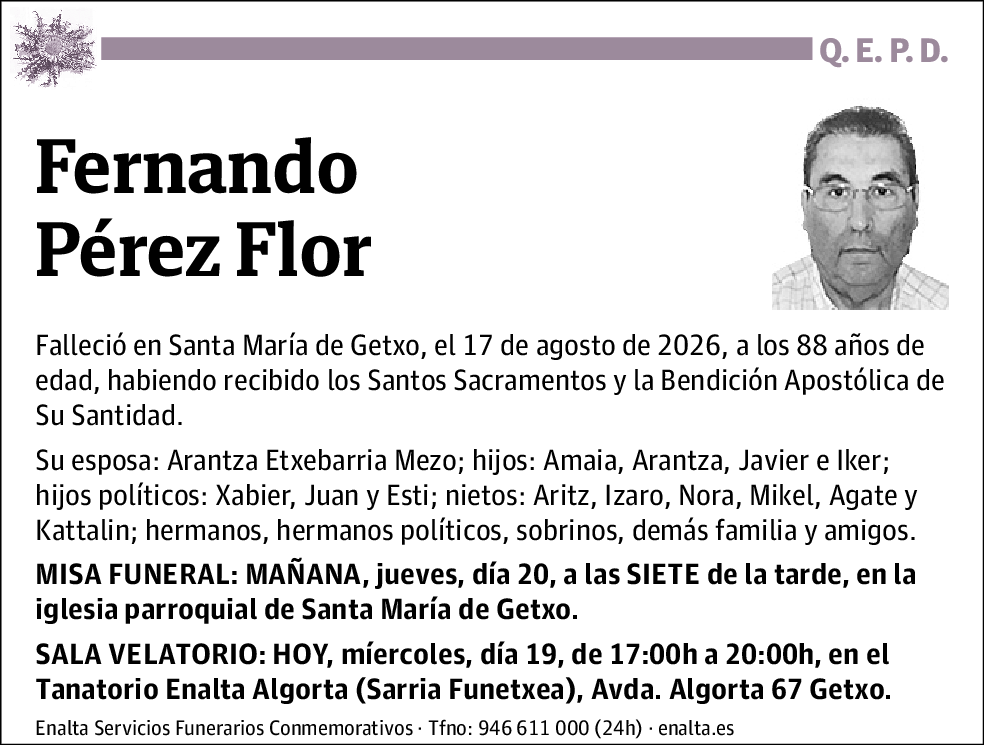 Fernando Pérez Flor