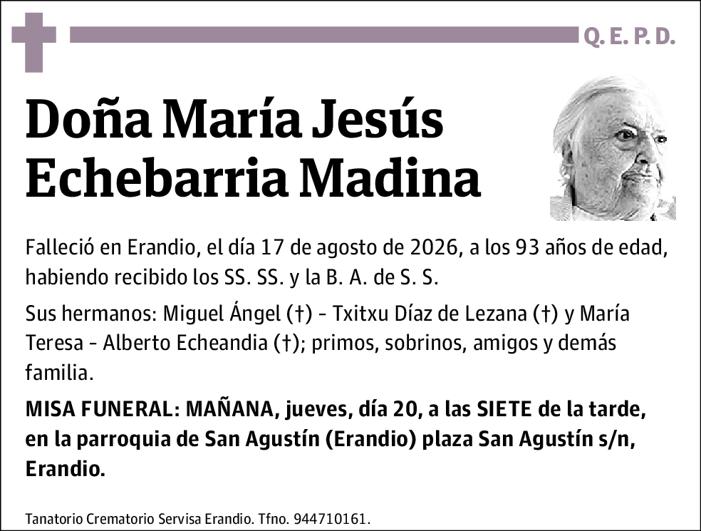 María Jesús Echebarria Madina