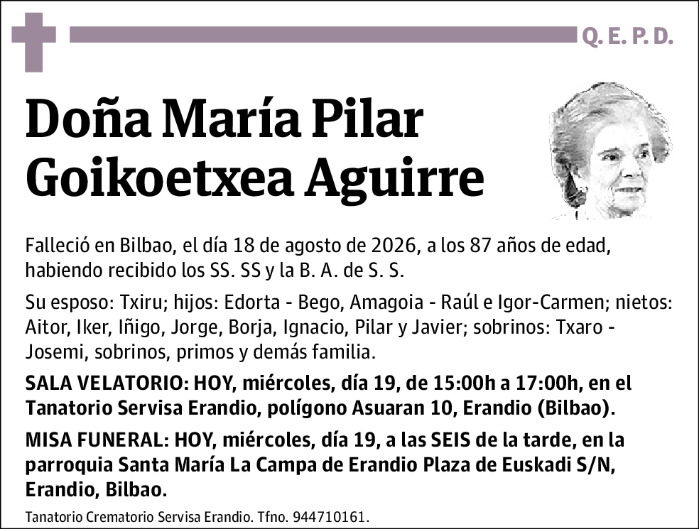 María Pilar Goikoetxea Aguirre
