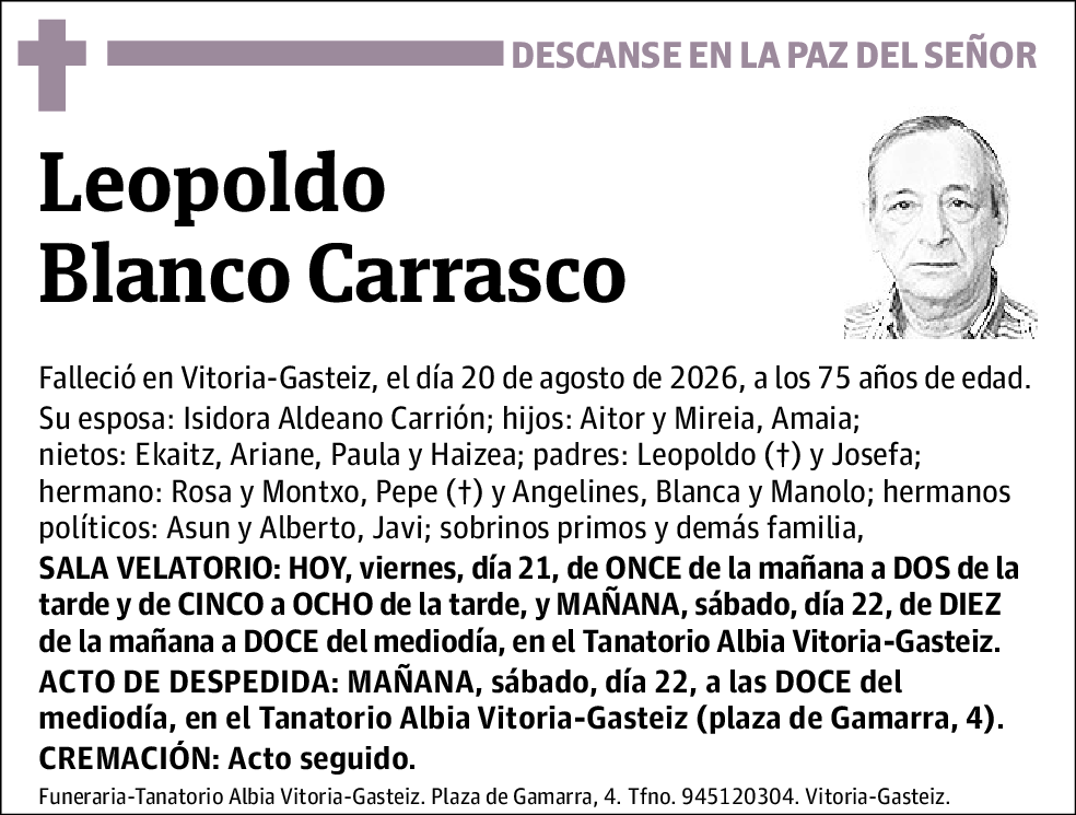 Leopoldo Blanco Carrasco